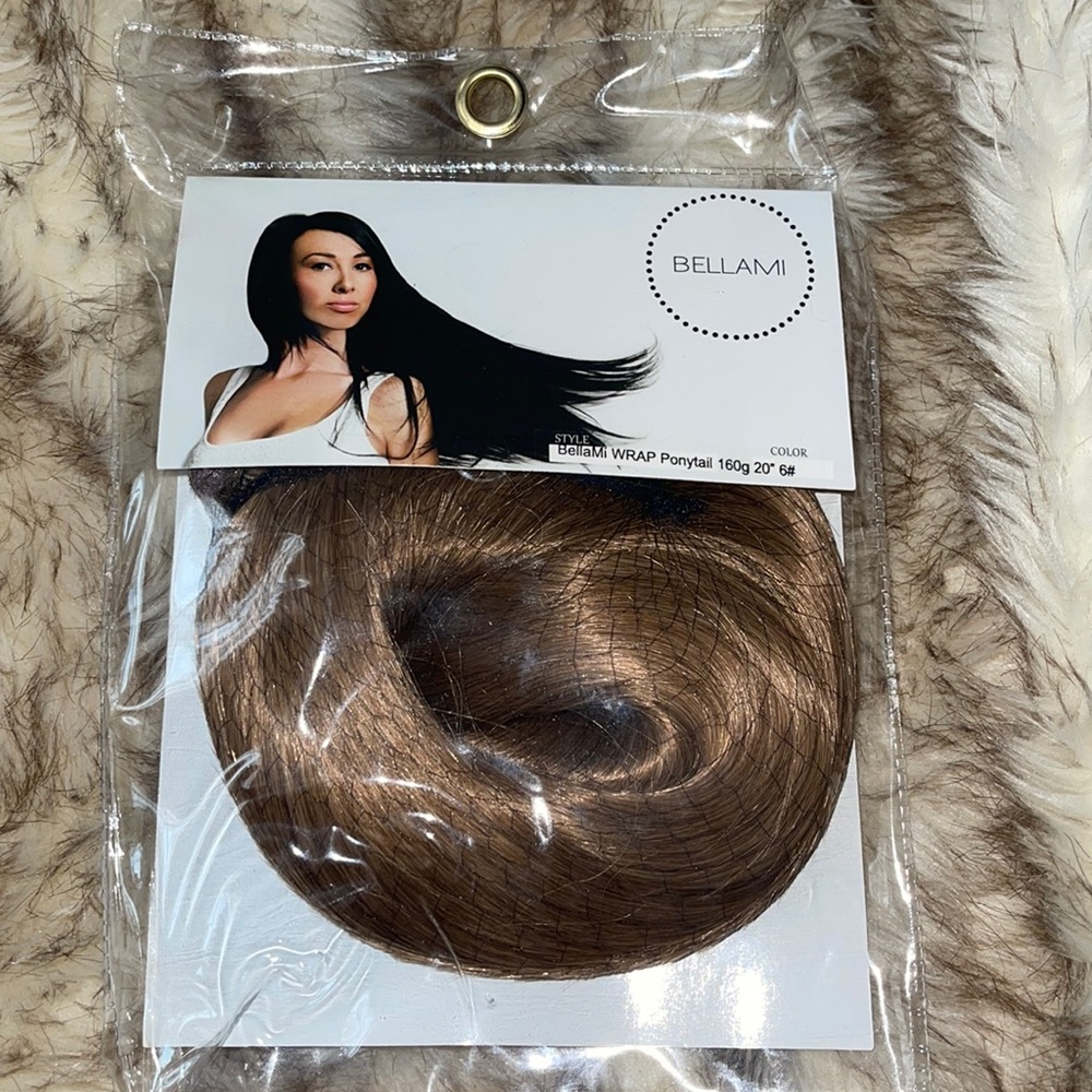 Faux Wrap Ponytail